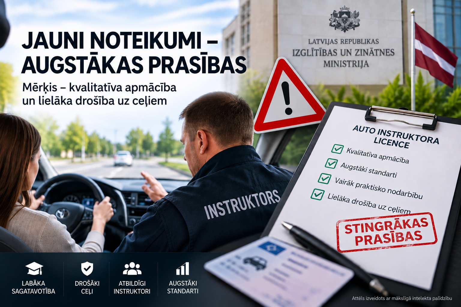 Tightening Requirements for Driving Instructors and Challenges in Training